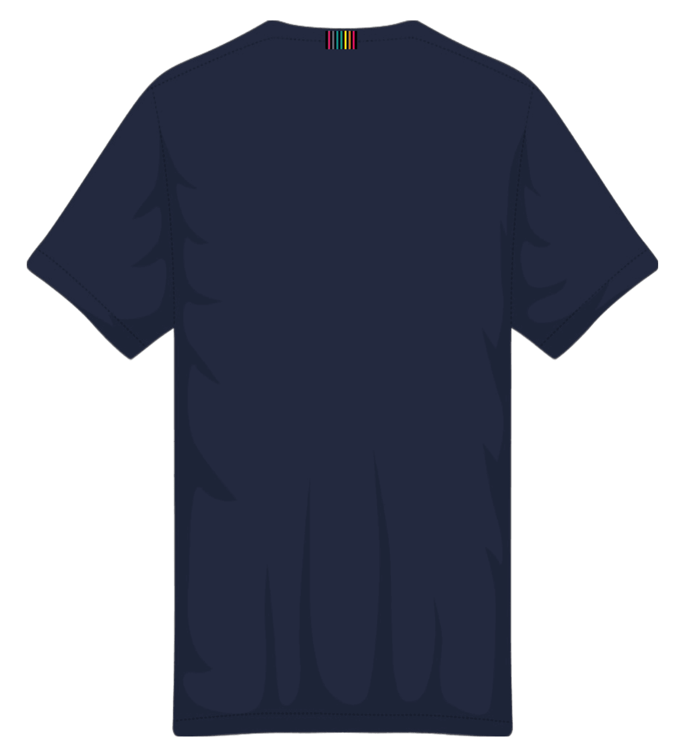Back of the shirt