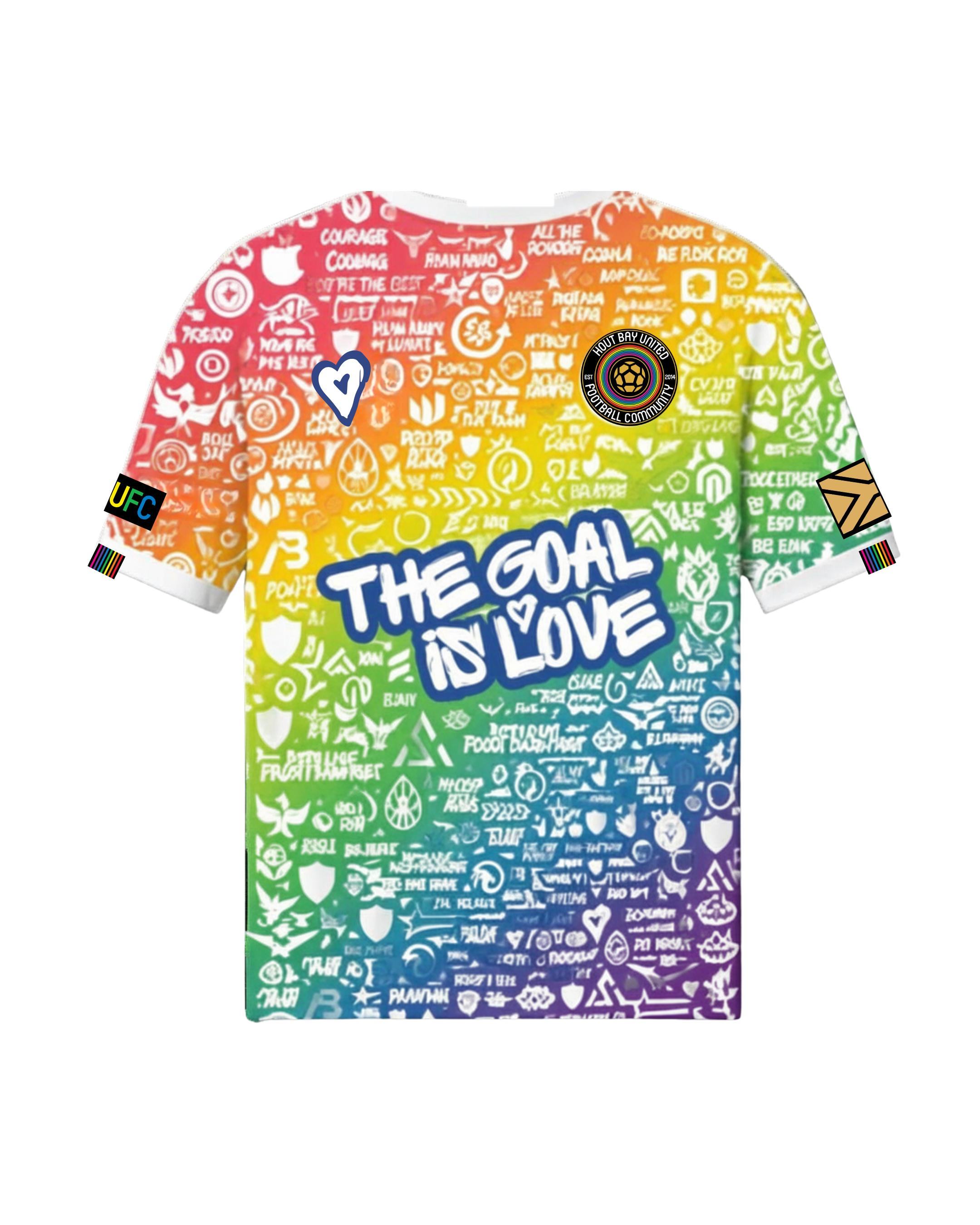 HBUFC The Goal is Love kit, front (the finished vision)